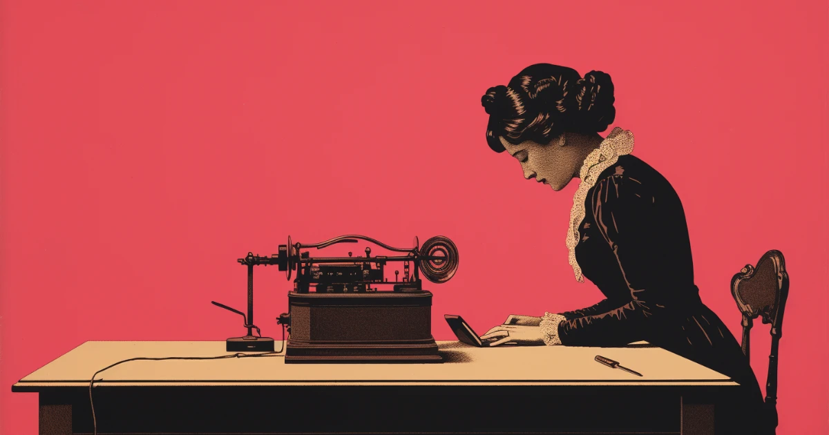 © History Oasis Morse Code First Message