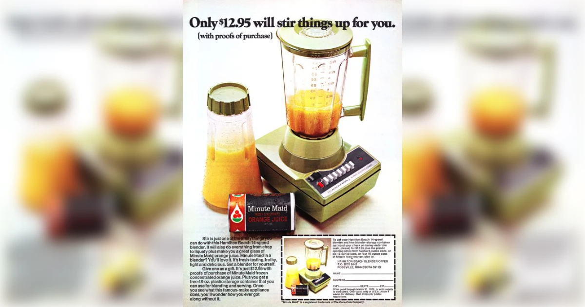 Minute Maid Blender