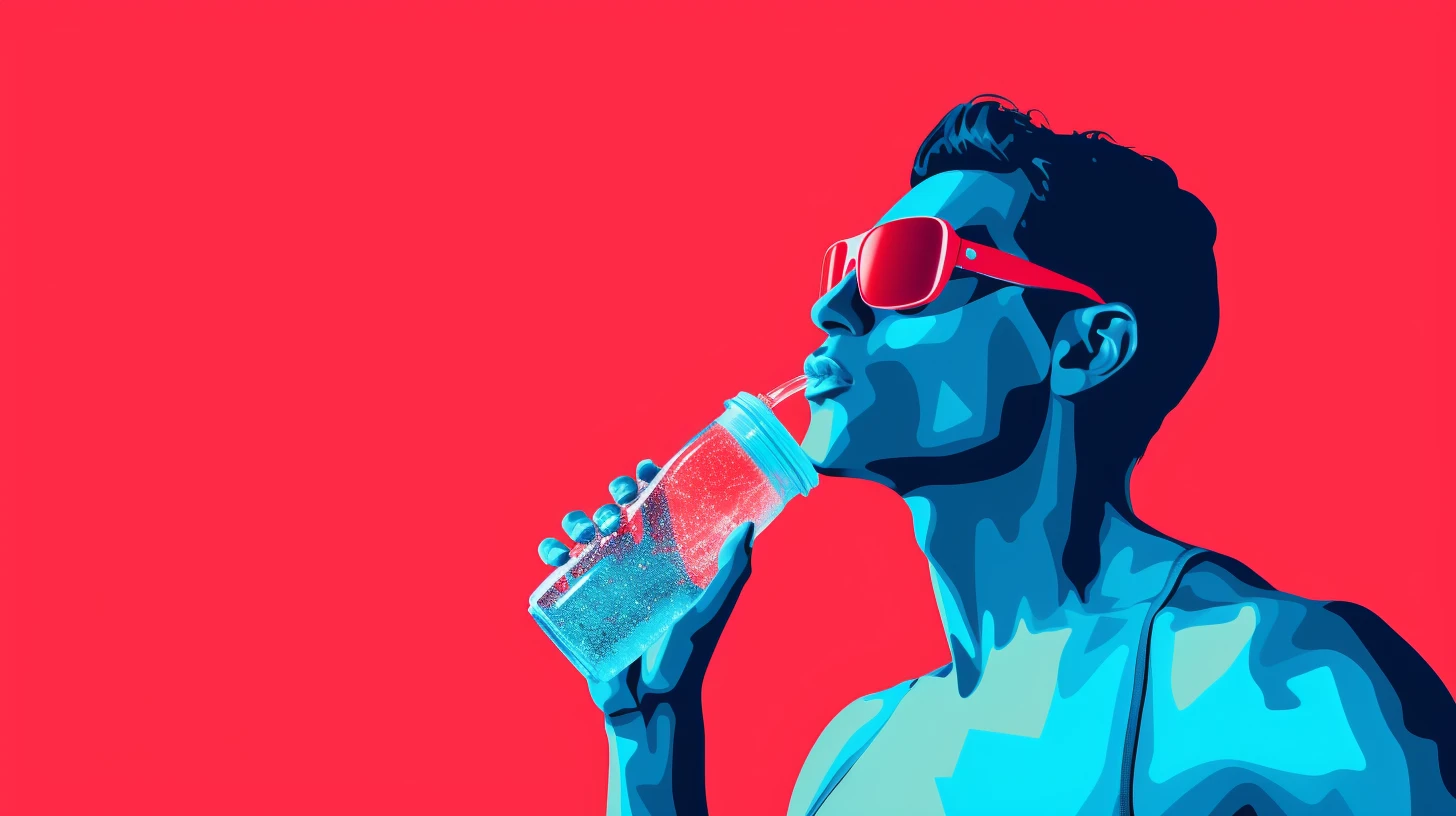 Sport Drinks Man