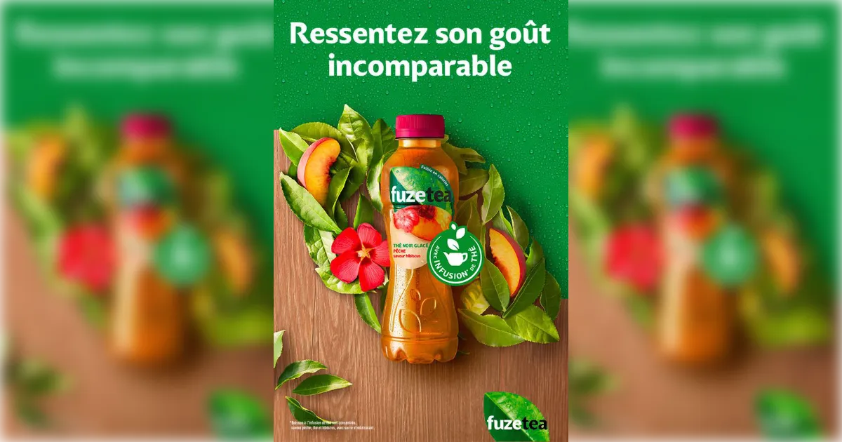 The Coca-Cola Company Fuze Tea French Ad