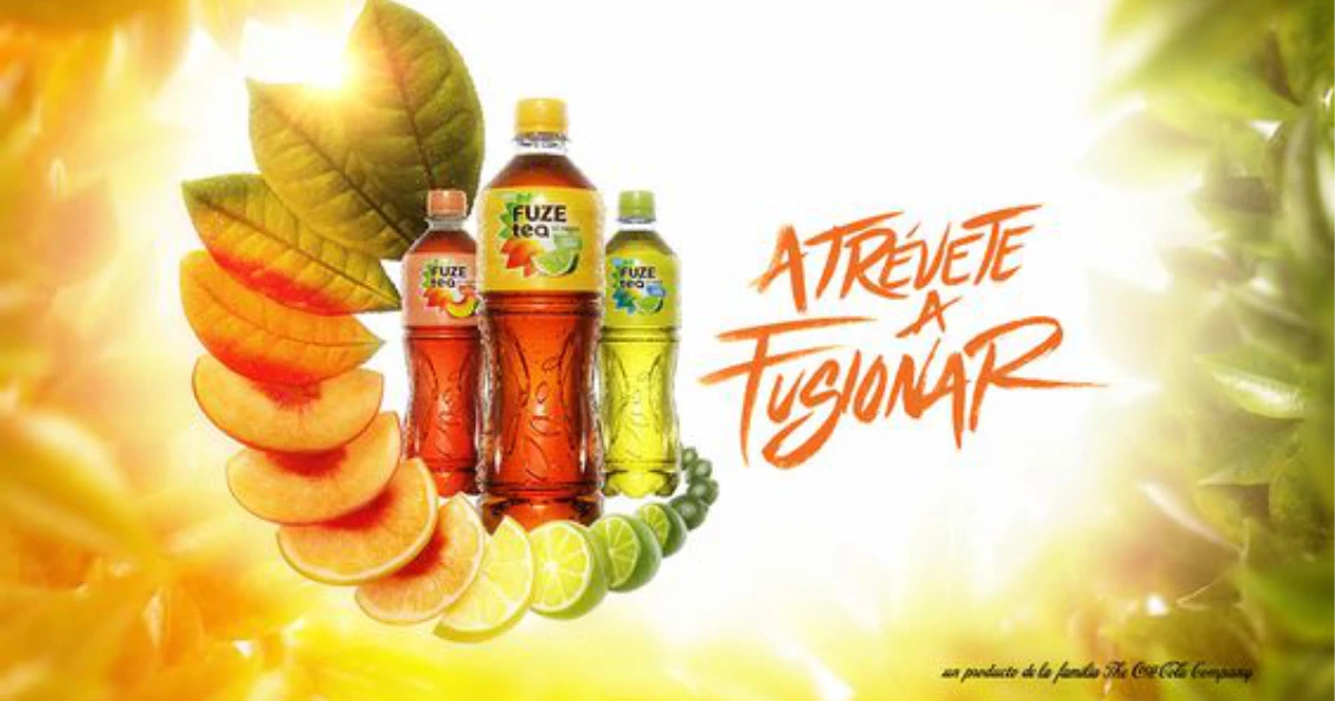 The Coca-Cola Company Fuze Tea Ad Fruits