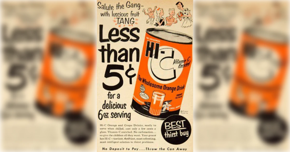Hi-C Hi C Ad 5 Cents