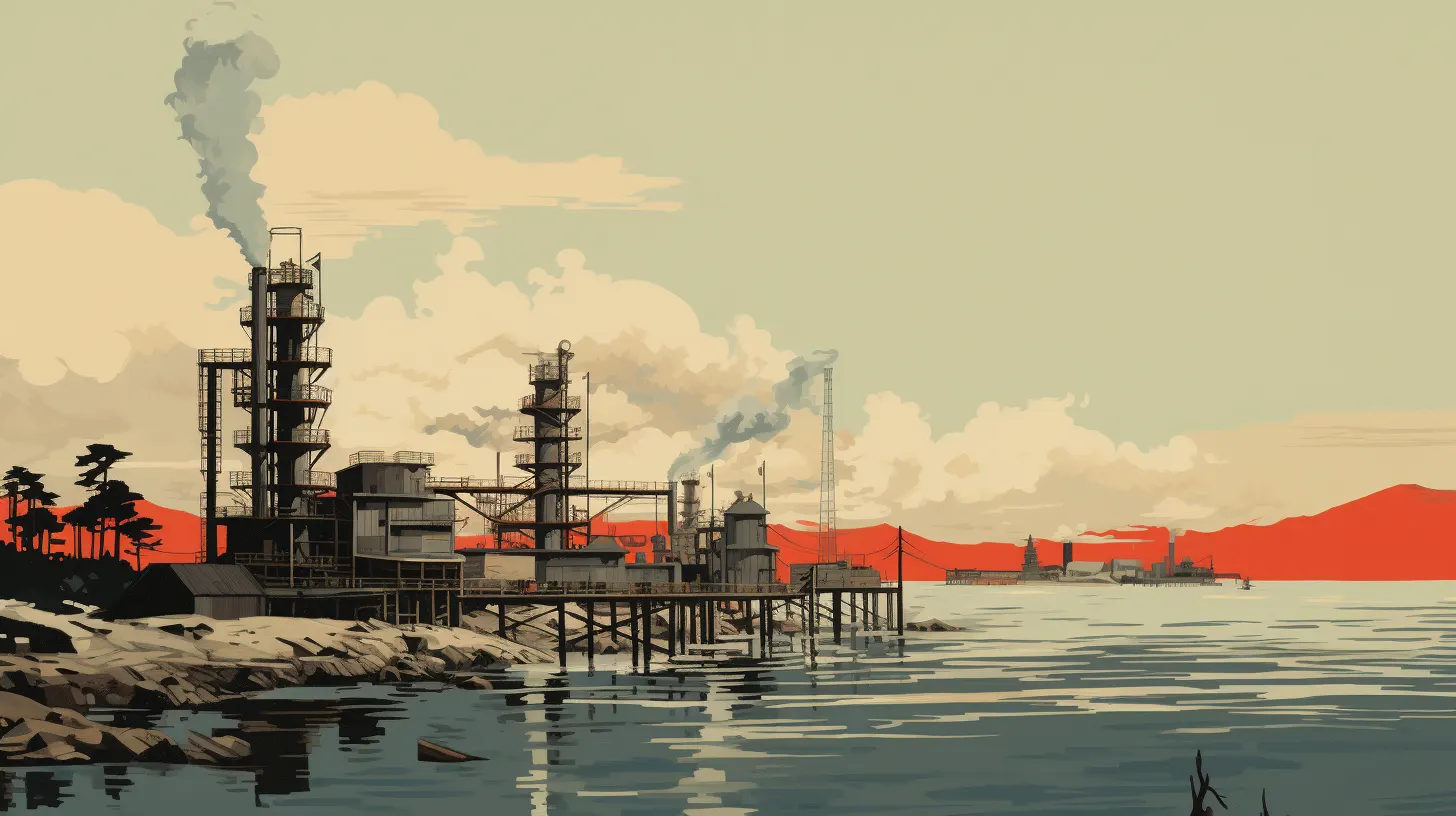 Oil Refinery 1800s