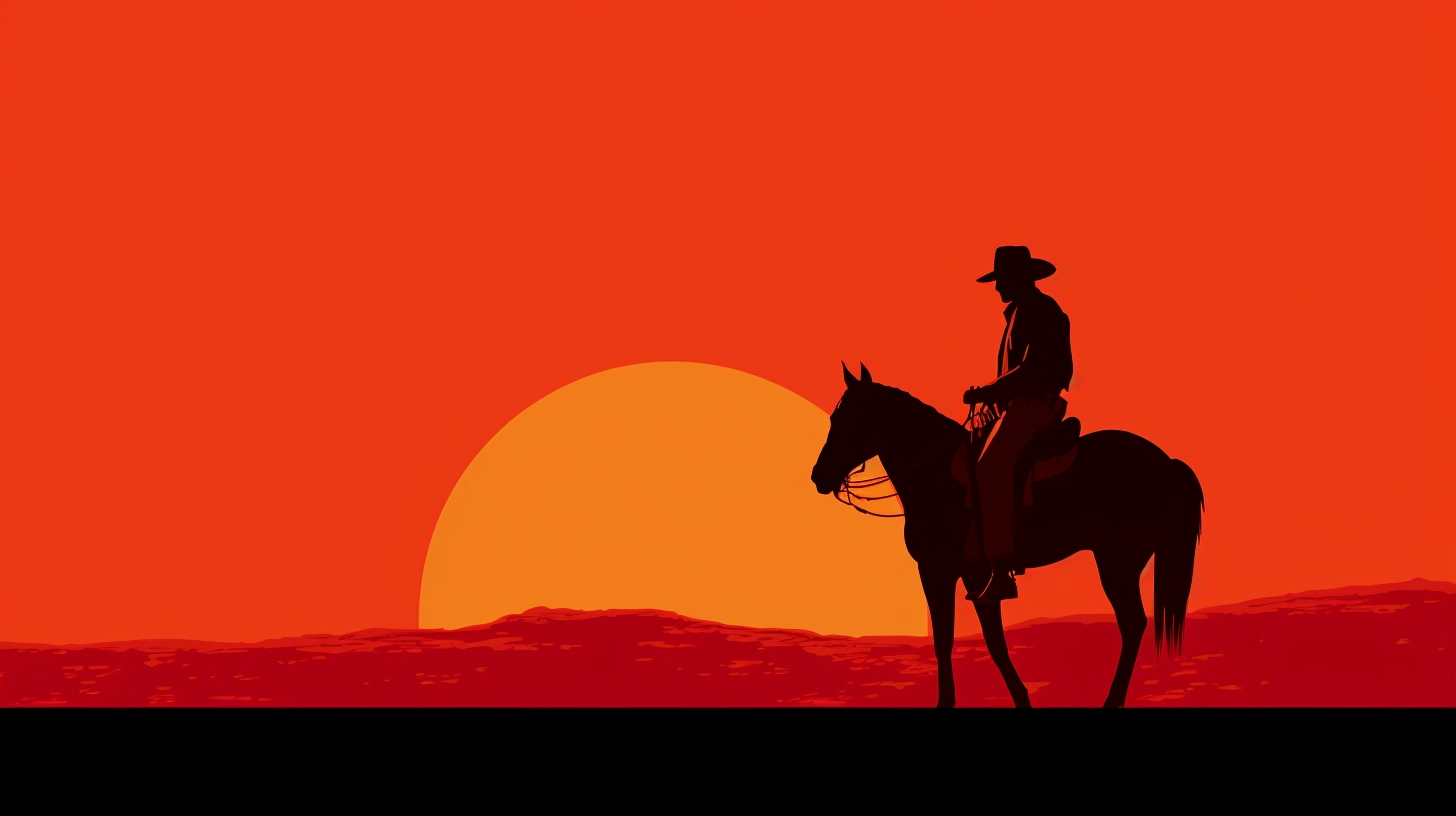 A Very Tired Pony Express Rider