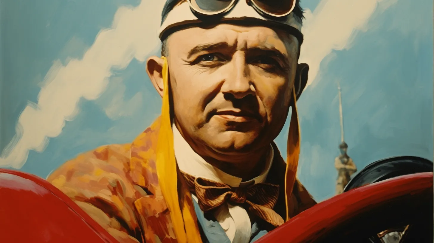 Race Car Driver Man 1910s