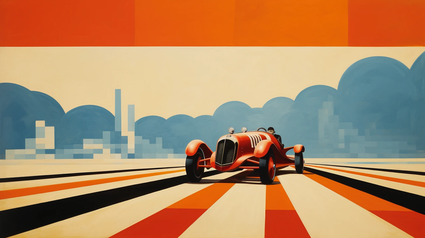A Race Car
