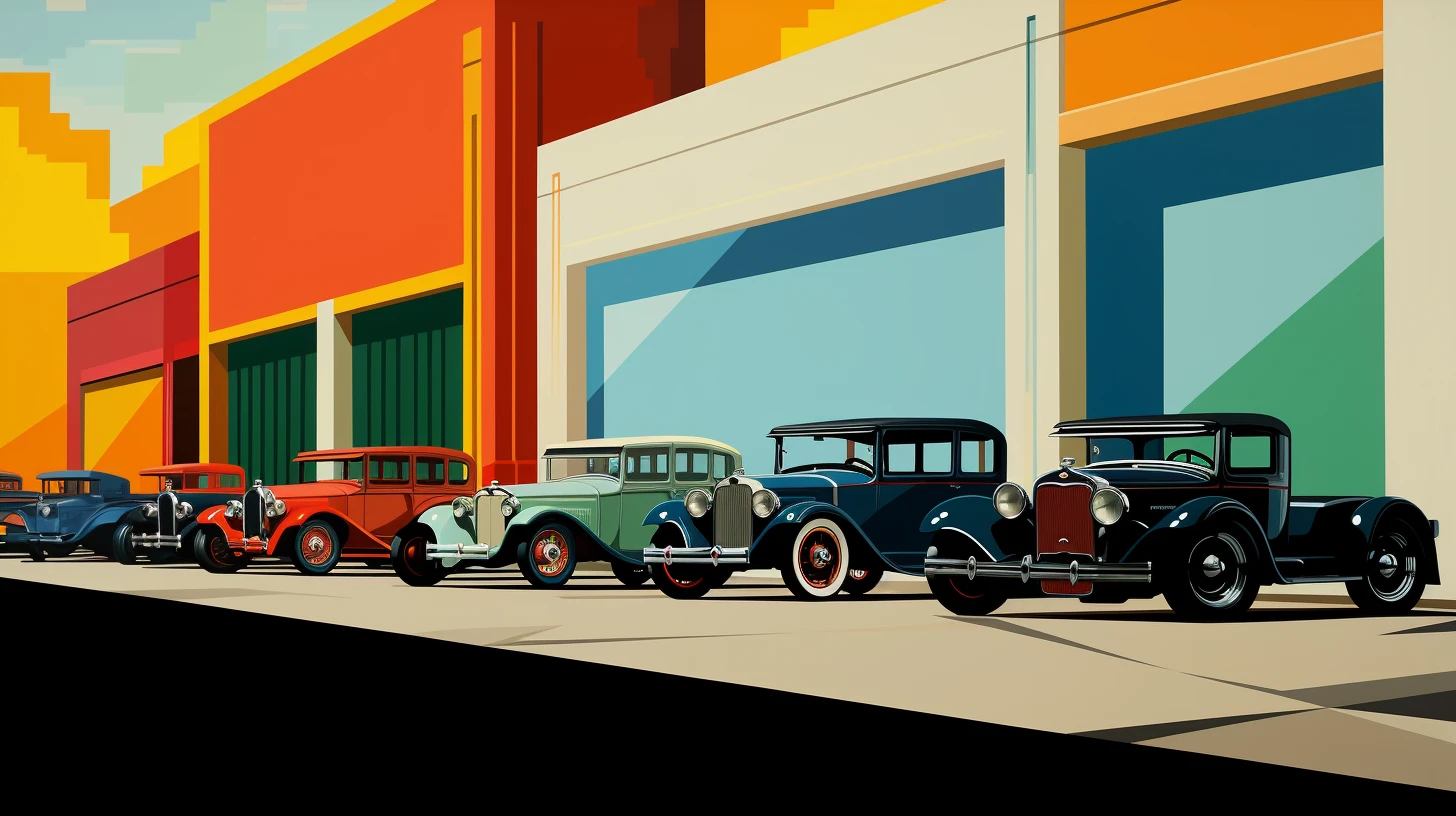 A Car Dealership 1910s