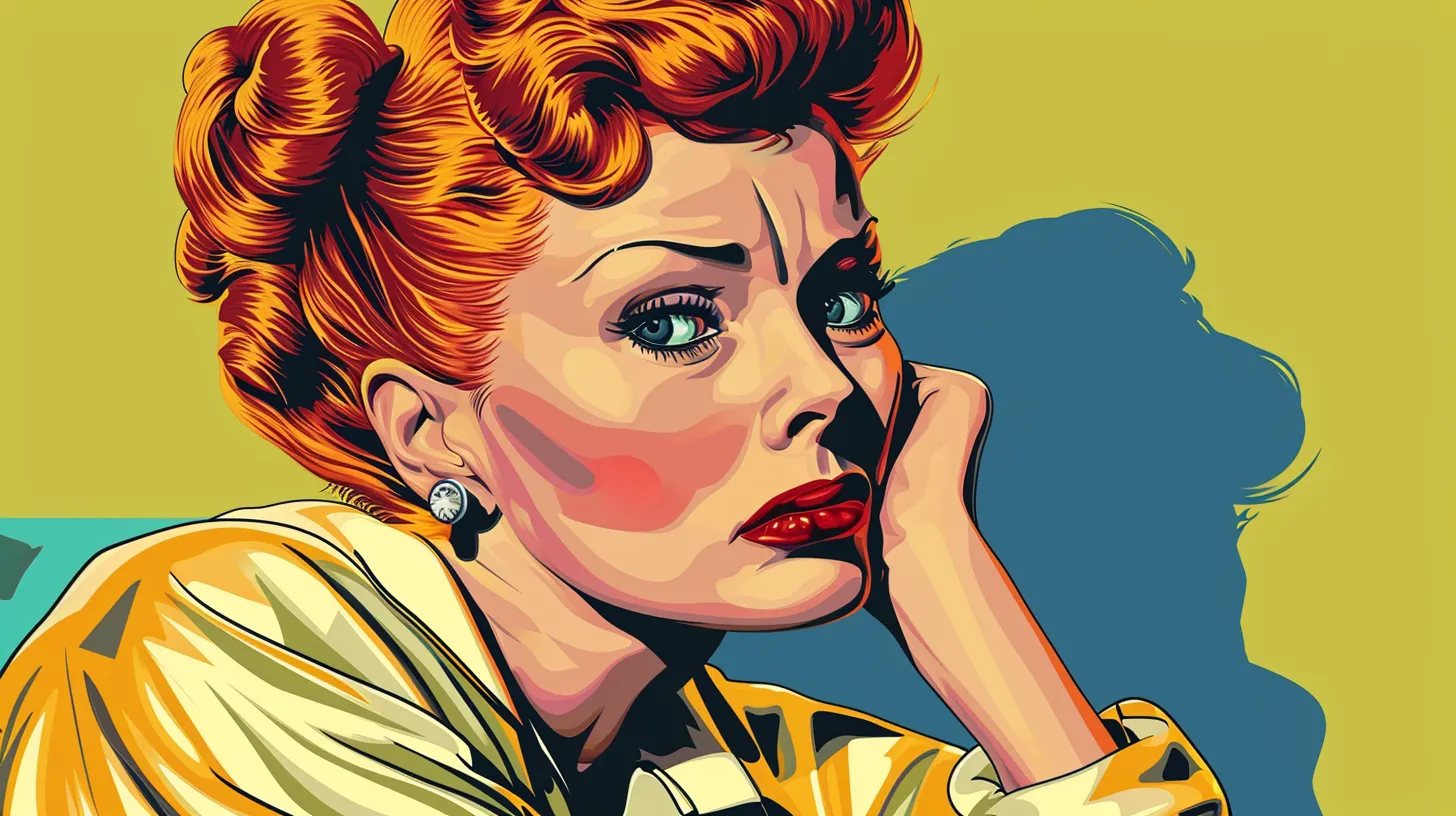 A Sad LUCILLE BALL