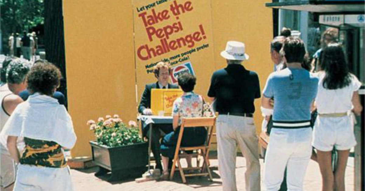 PepsiCo Pepsi Challenge Outside