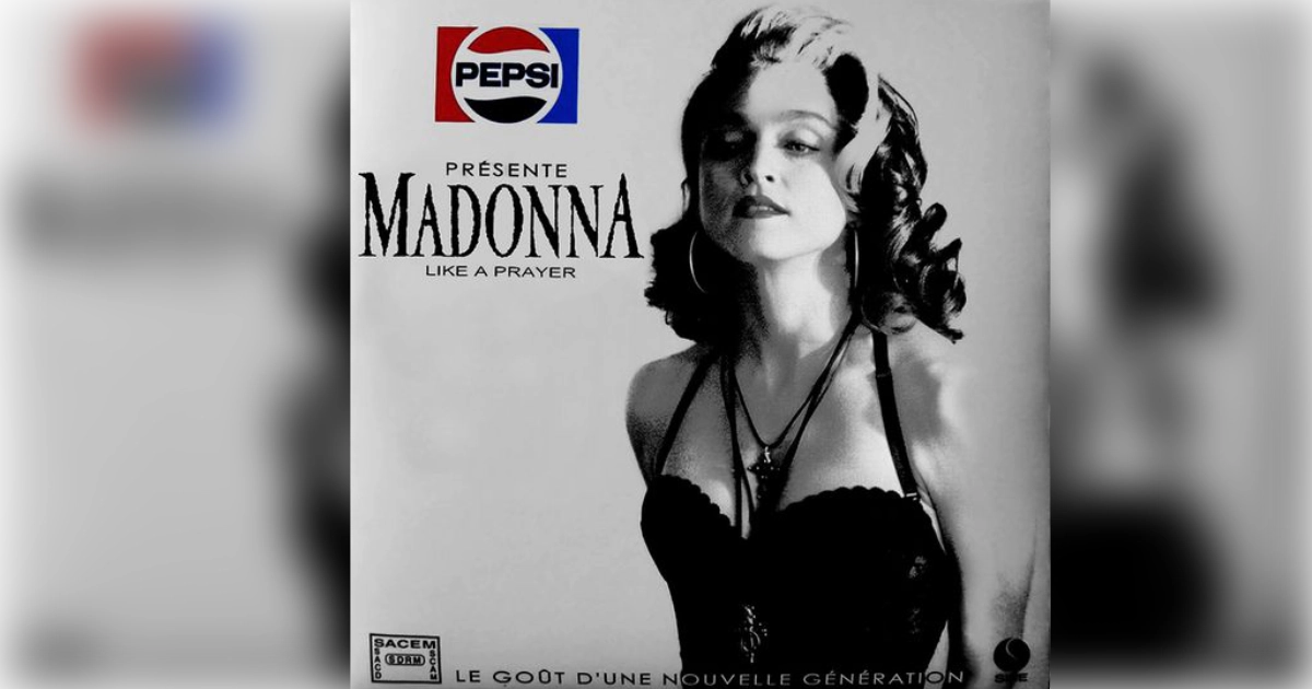 Madonna Pepsi Like A Prayer