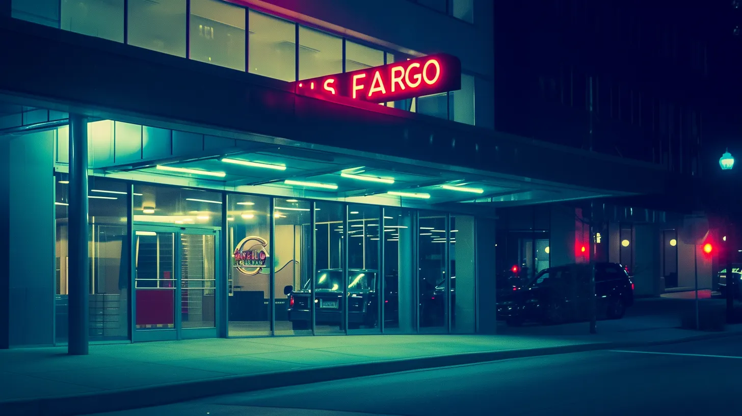 © History Oasis A Bank That Says WELLS FARGO