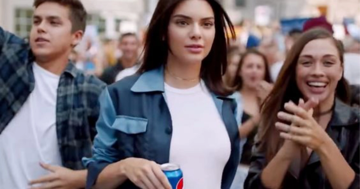 Kendall Jenner Ad Opening Scene