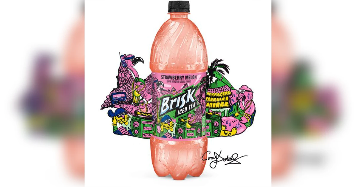 Brisk Brisk Strawberry Melon