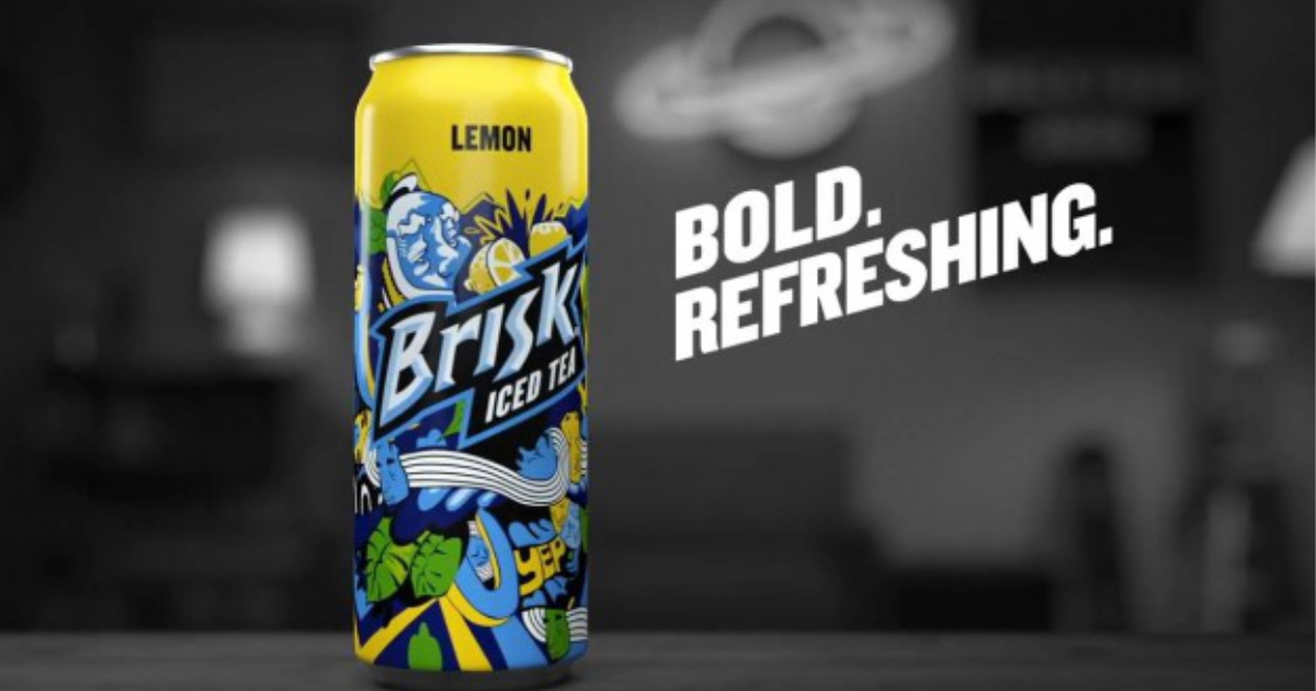 Brisk Brisk Ad Bold Refreshing