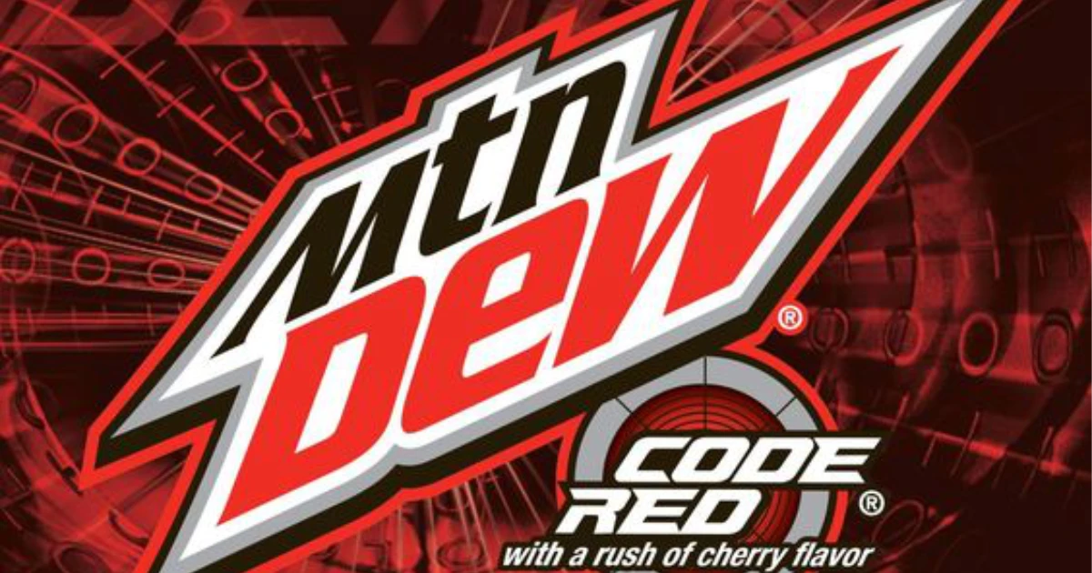 Mountain Dew Mountain Dew Code Red Logo