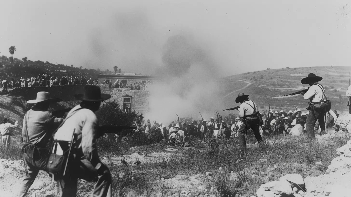 A Battle In The Mexican Revolution
