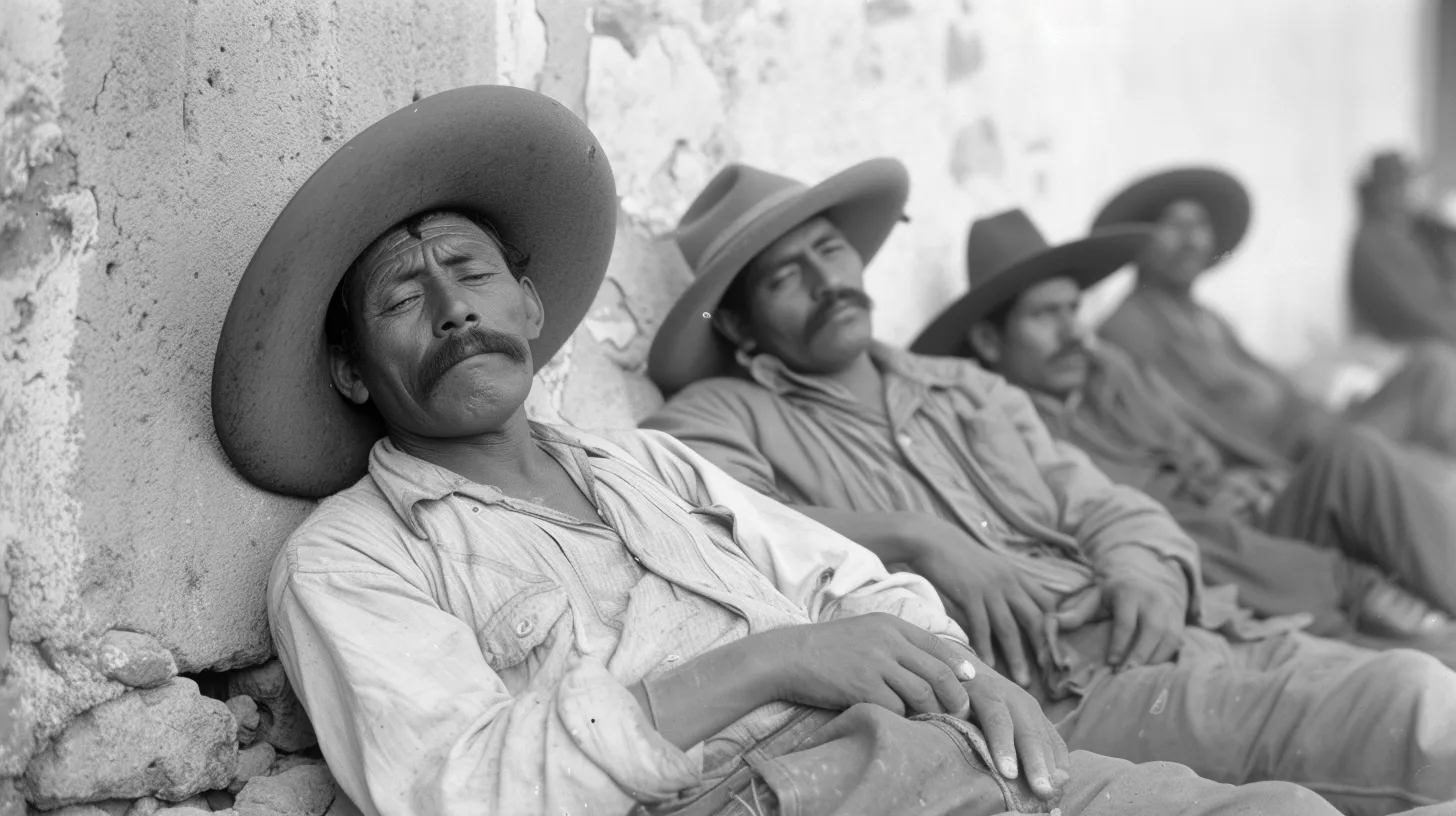 Tired Looking Mexicans