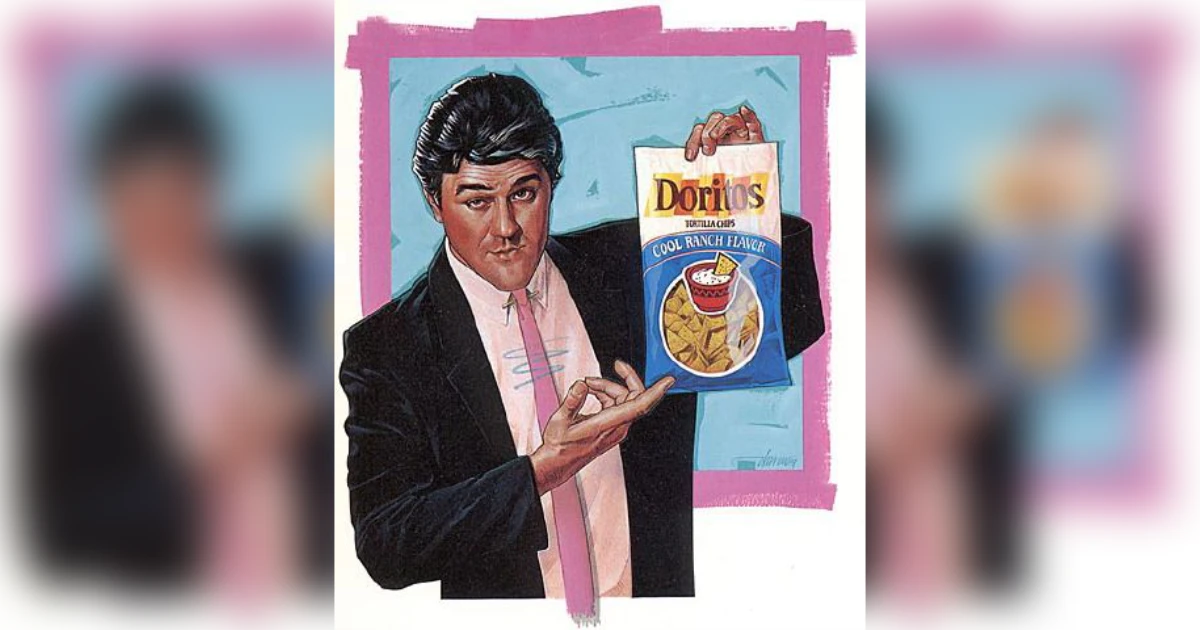 Doritos Vintage Ad Cool Ranch