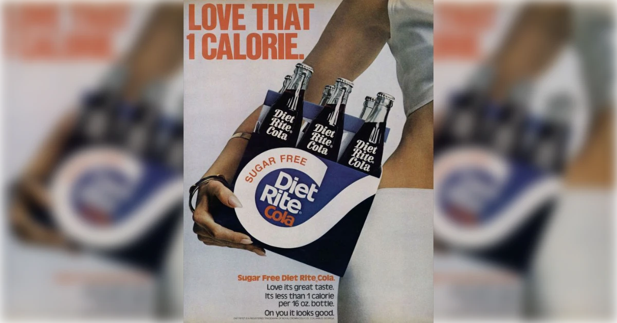 Diet Rite Diet Rite Vintage Ad