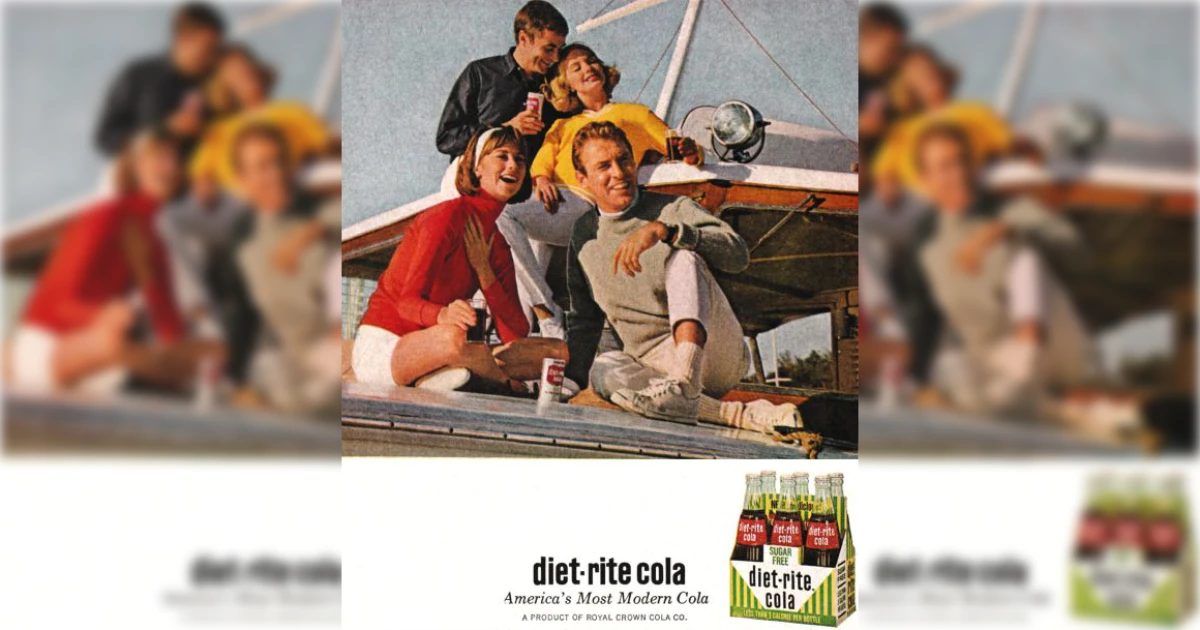 Diet Rite Diet Rite Vintage Ad Ship