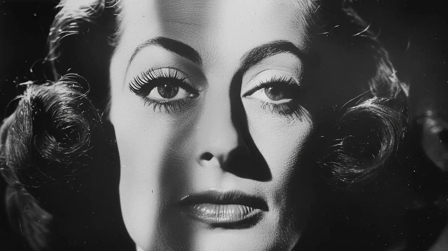 © History Oasis Joan Crawford Woman In A Vintage Black And White Film