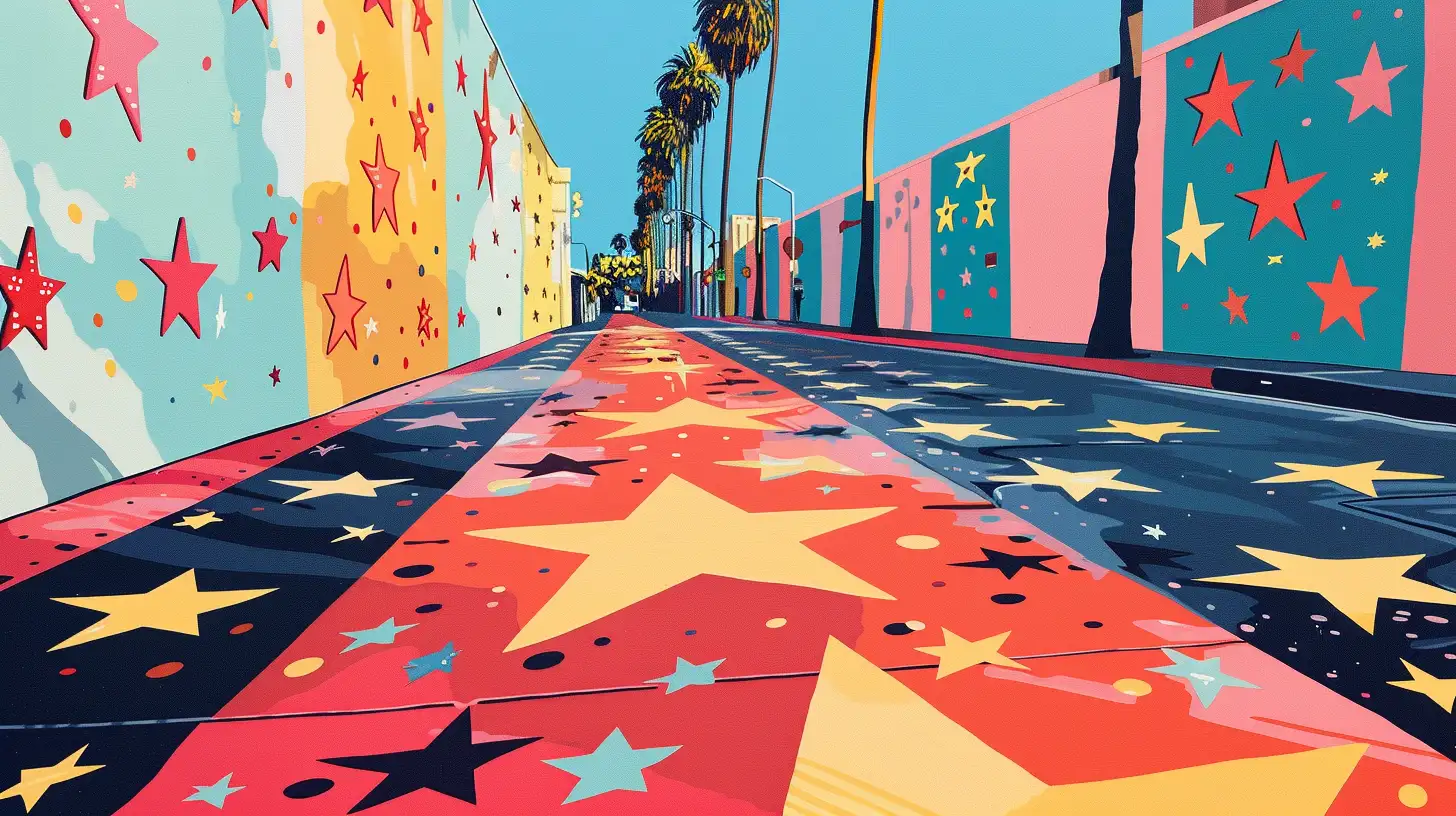 © History Oasis The Hollywood Walk Of Fame