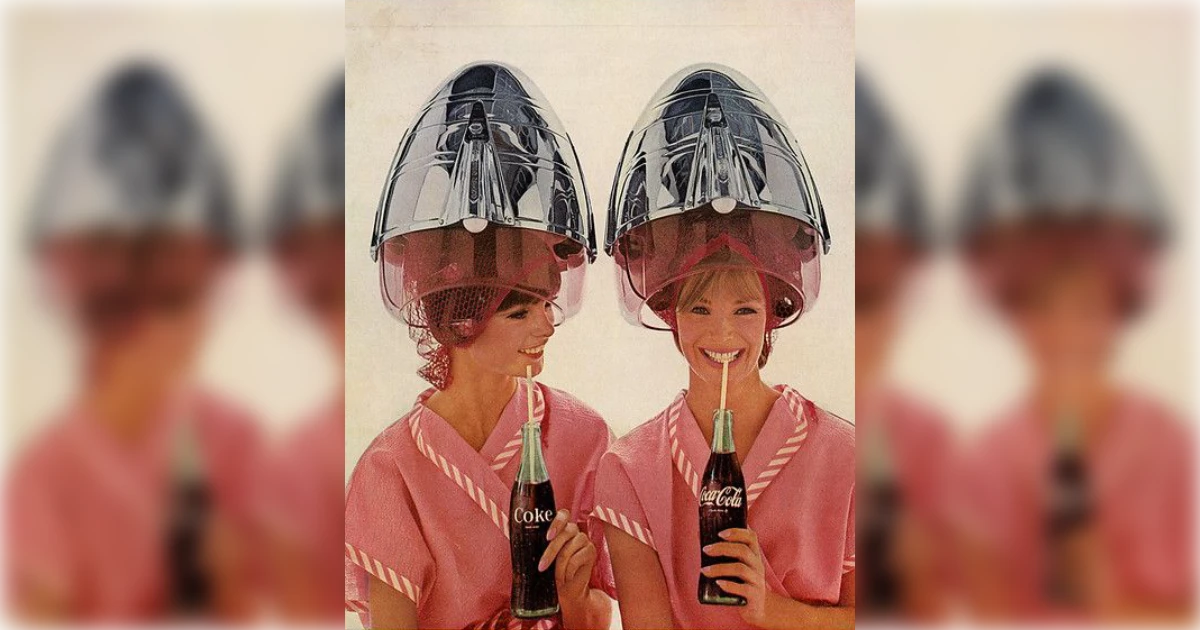 Coca Cola Vintage Ad 1960s
