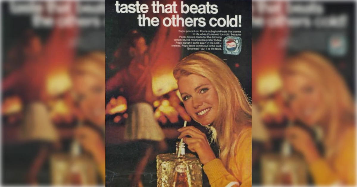 Taste The Beats The Others Cold Pepsi Woman