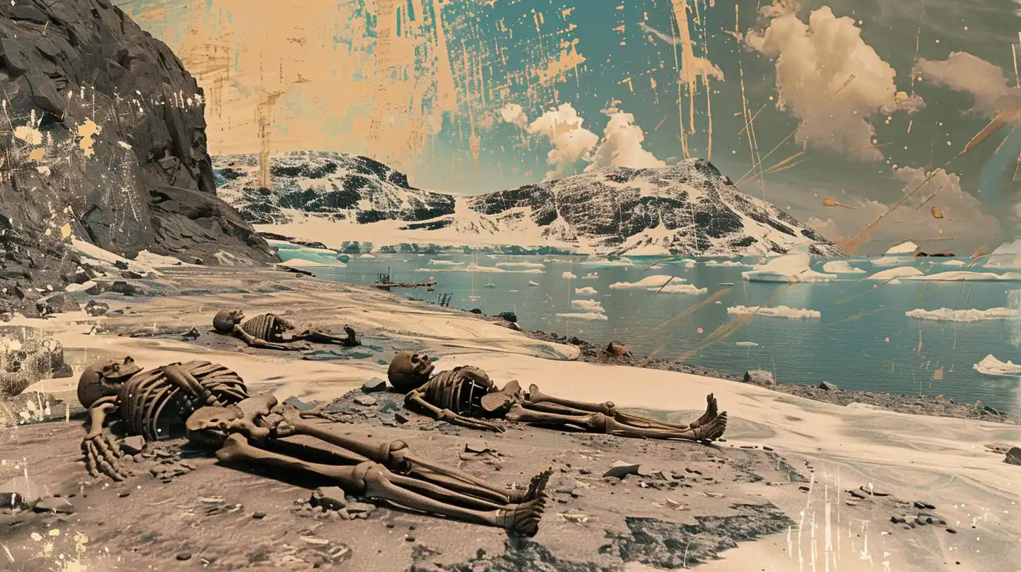 © History Oasis Remains Of Three Dead Men On An Island