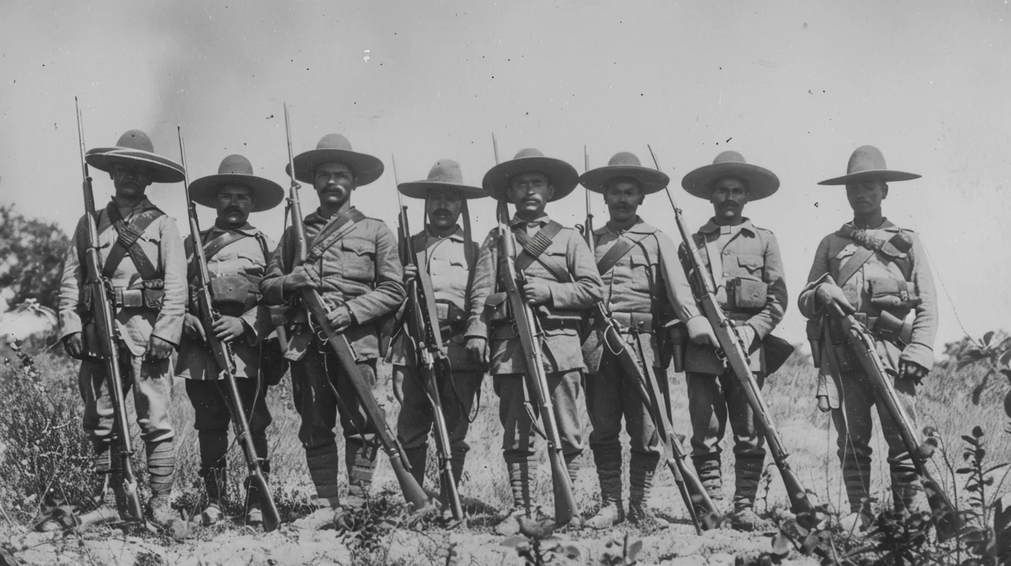 © History Oasis Troops In The Mexican Army