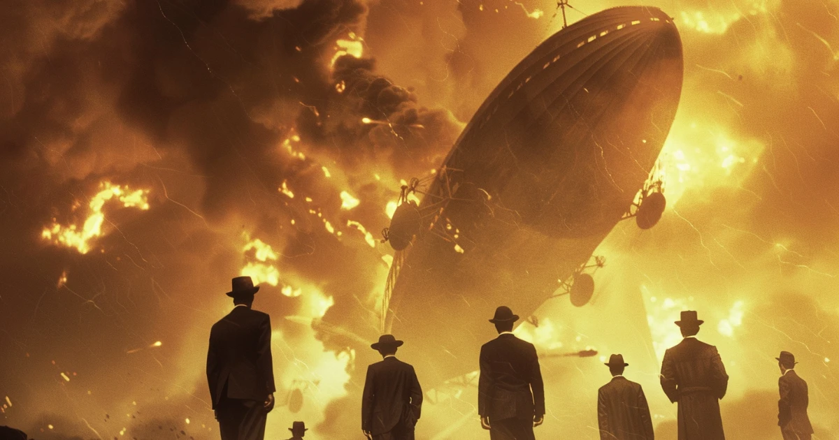 The Hindenburg Disaster Cover