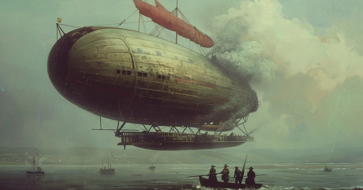Henri Giffard & The First Steam Powered Airship