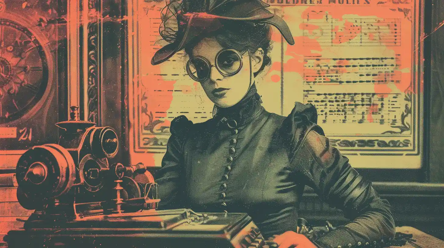 © History Oasis A Telegraph Operator