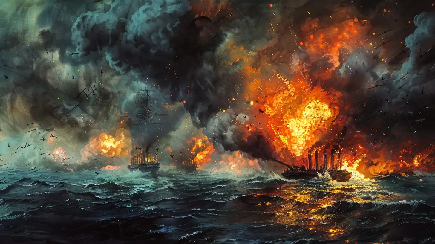 © History Oasis Battle In The Sea World War 1