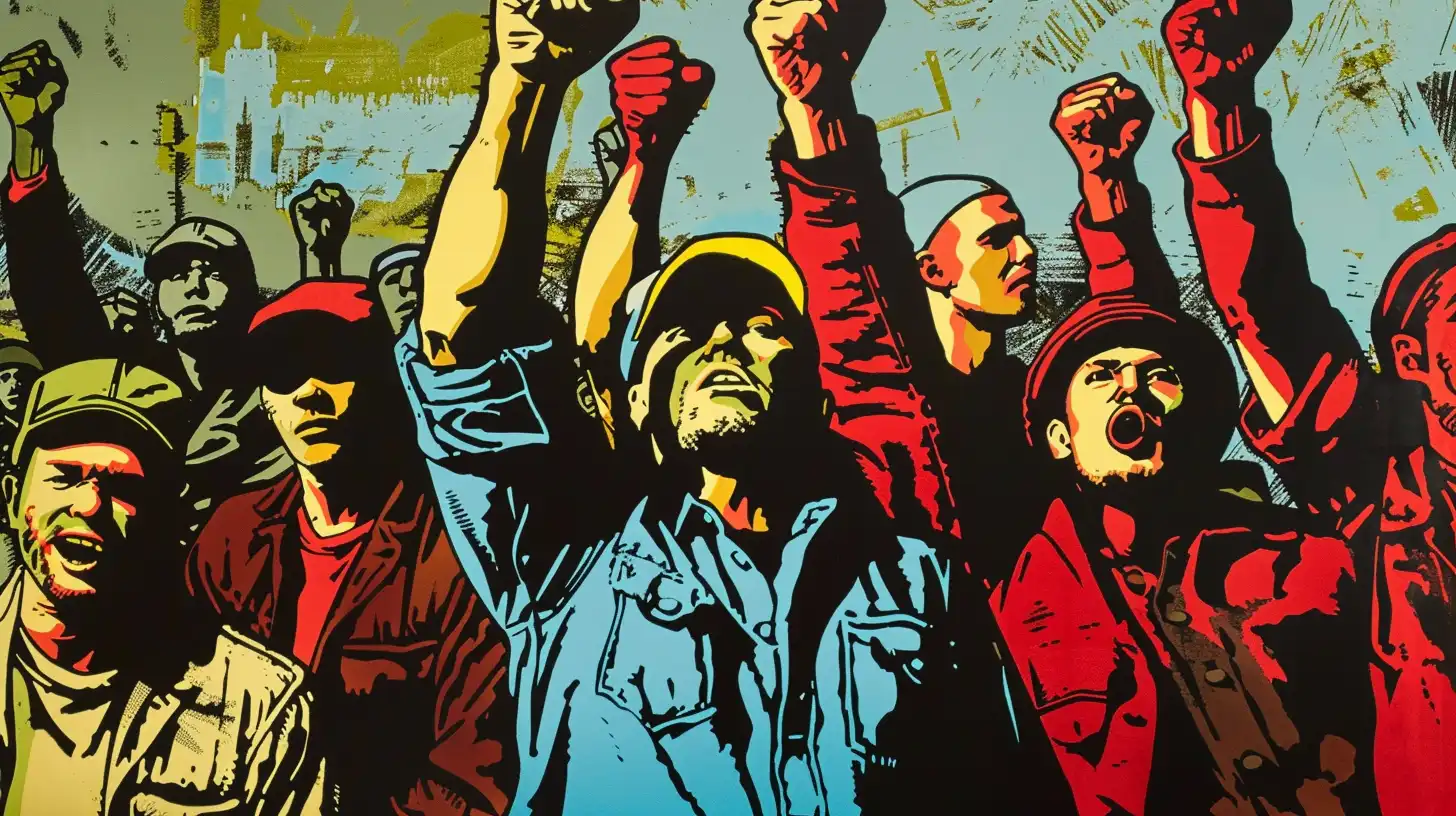 600 Striking Workers