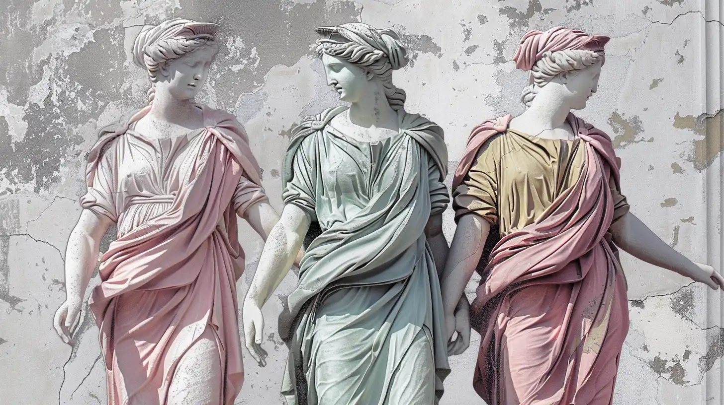 Woman Neoclassical Fashion EMPIRE WAISTLINE