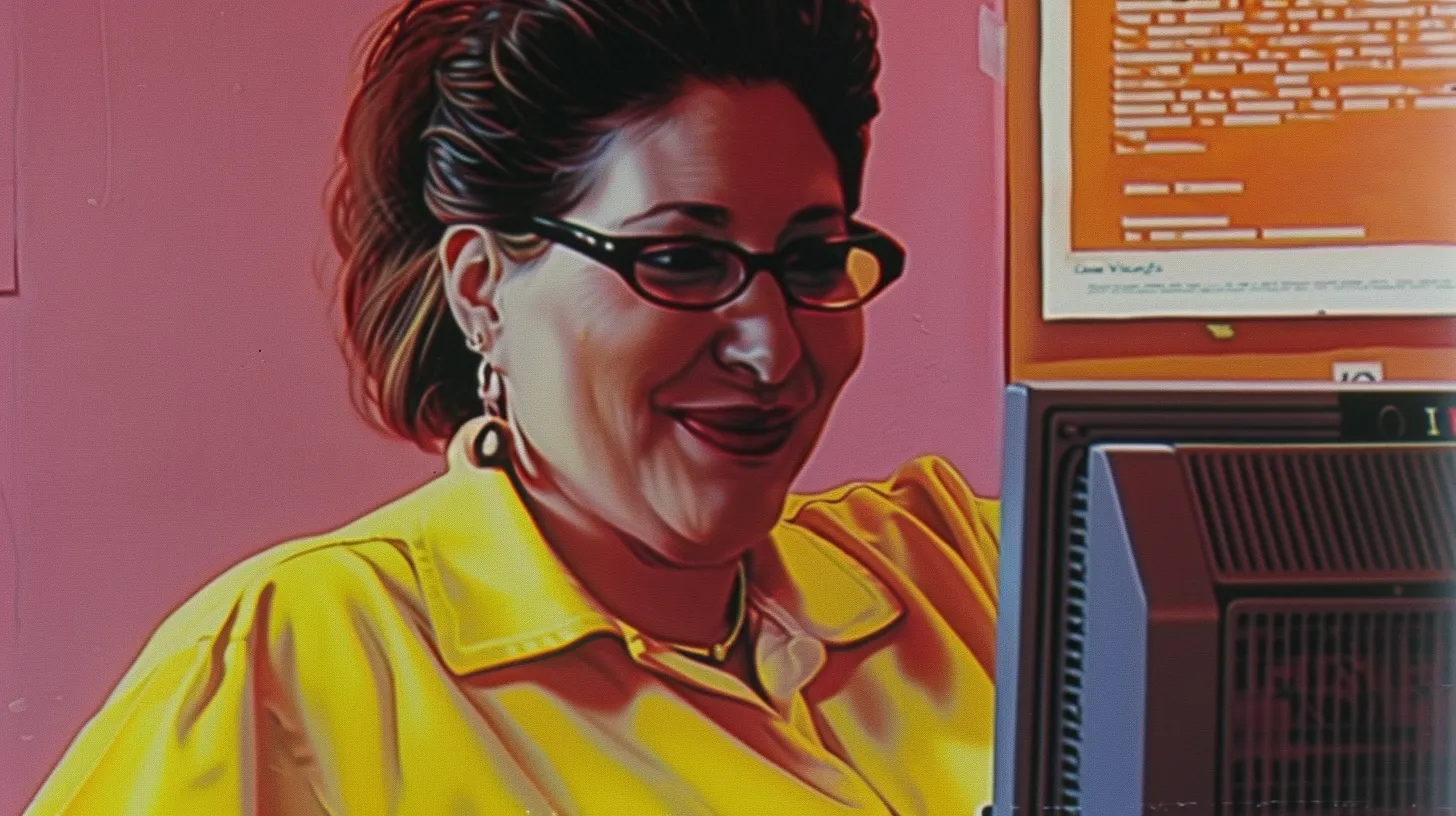 © History Oasis Wendy Kaufman As An Order Clerk