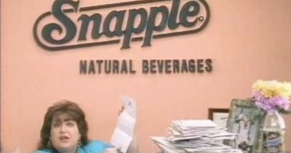 Snapple Snapple Lady Commerical