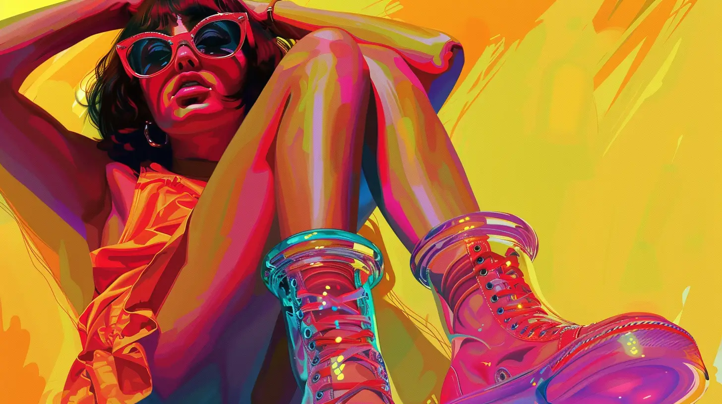 © History Oasis 1990s Fashion Jelly Shoes