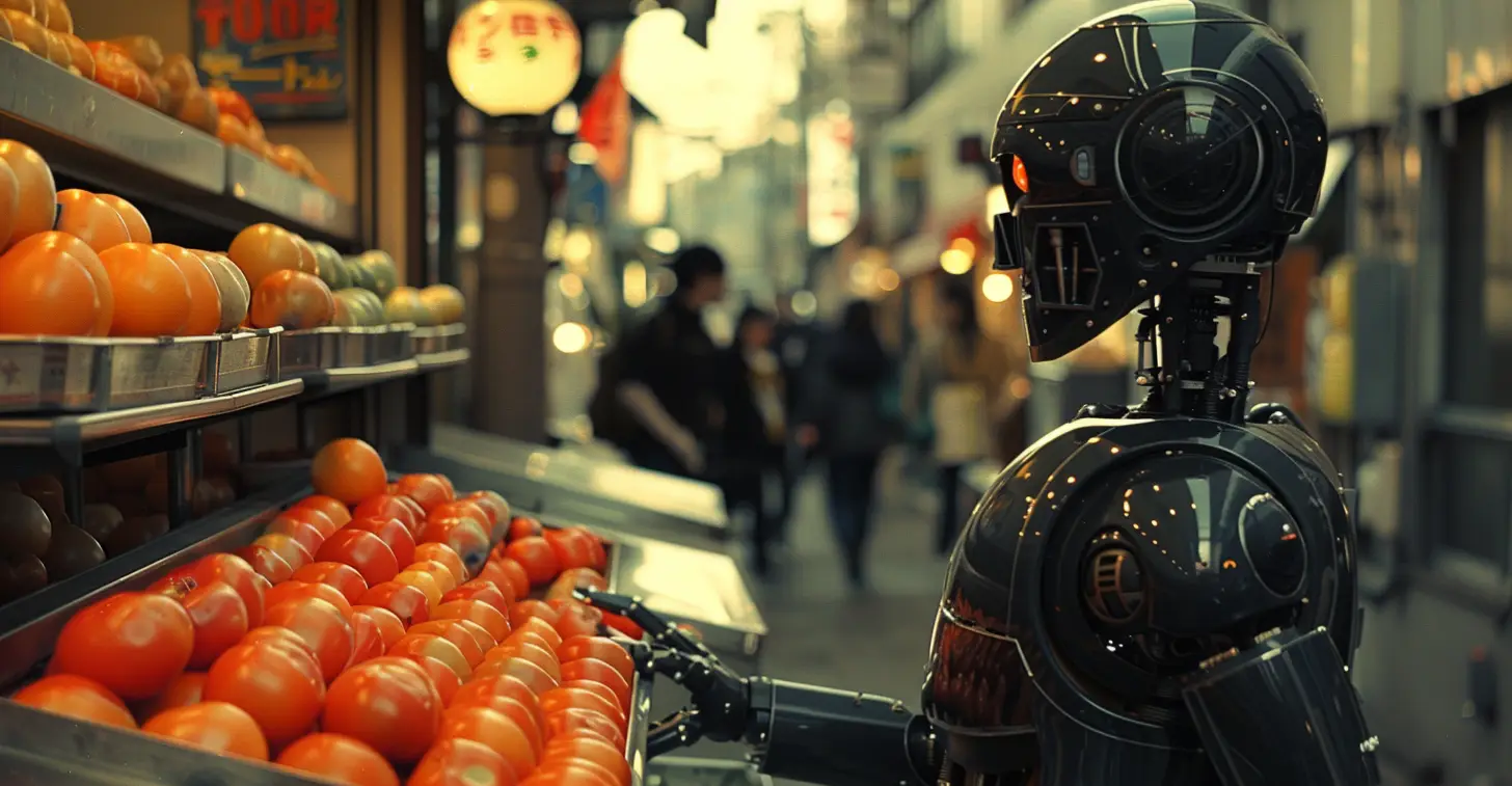 TOMATO FEEDING ROBOT