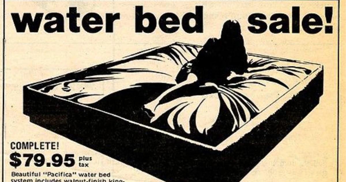 Water Bed Ad