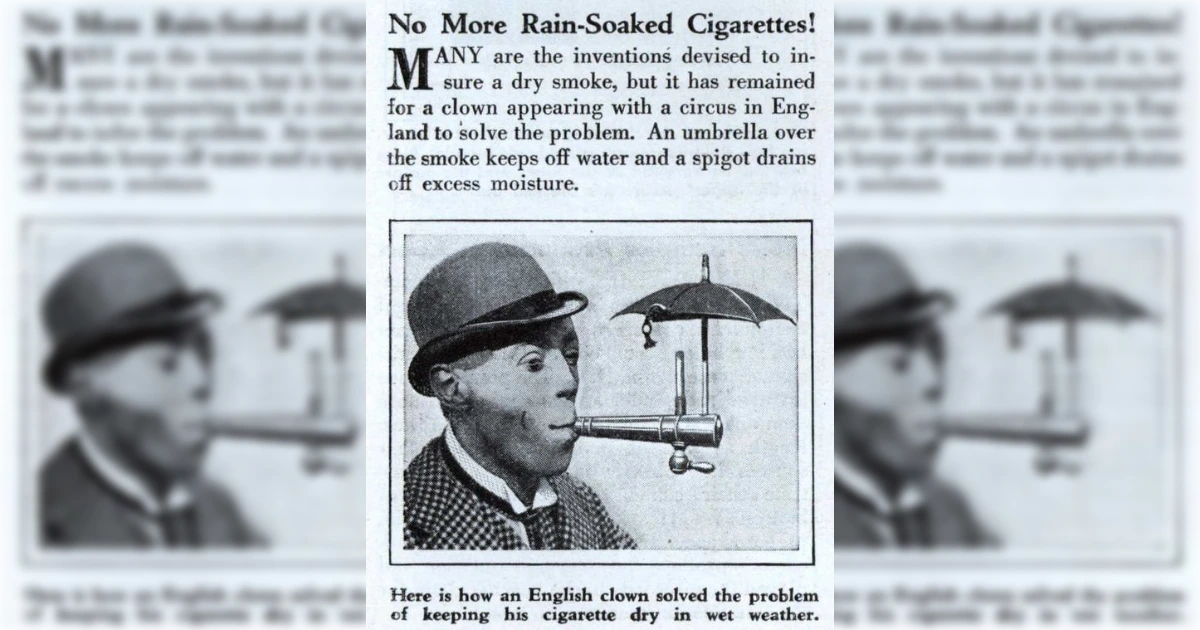 The Cigarret Umbrella