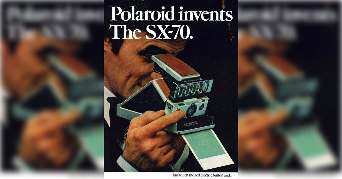 Palaroid SX 70 Ad