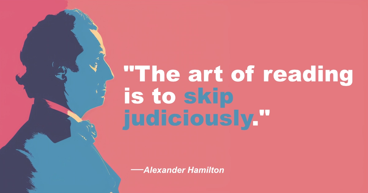 © History Oasis Alexander Hamilton Reading
