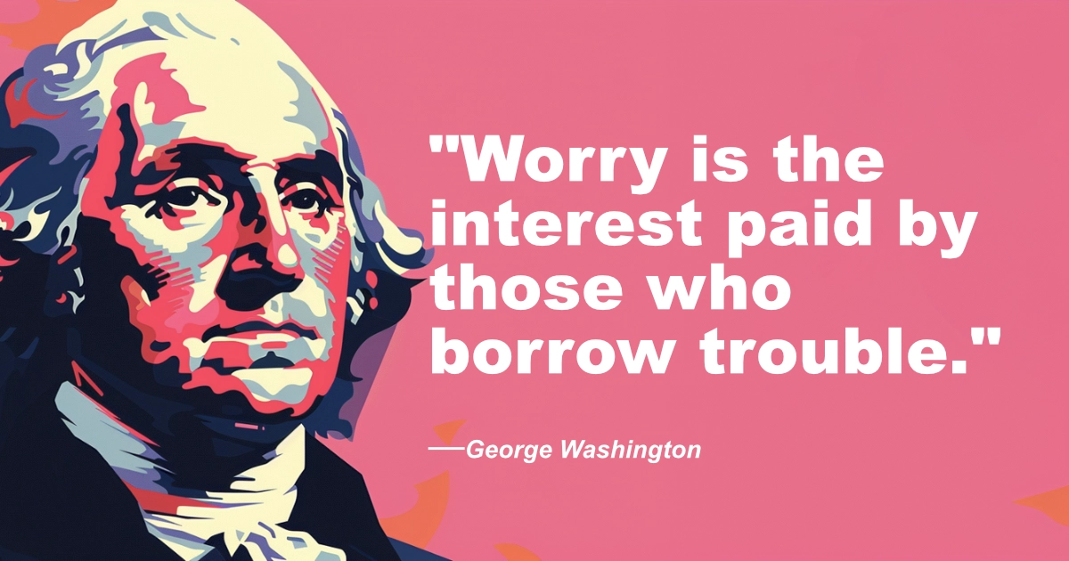 © History Oasis George Washington Worry