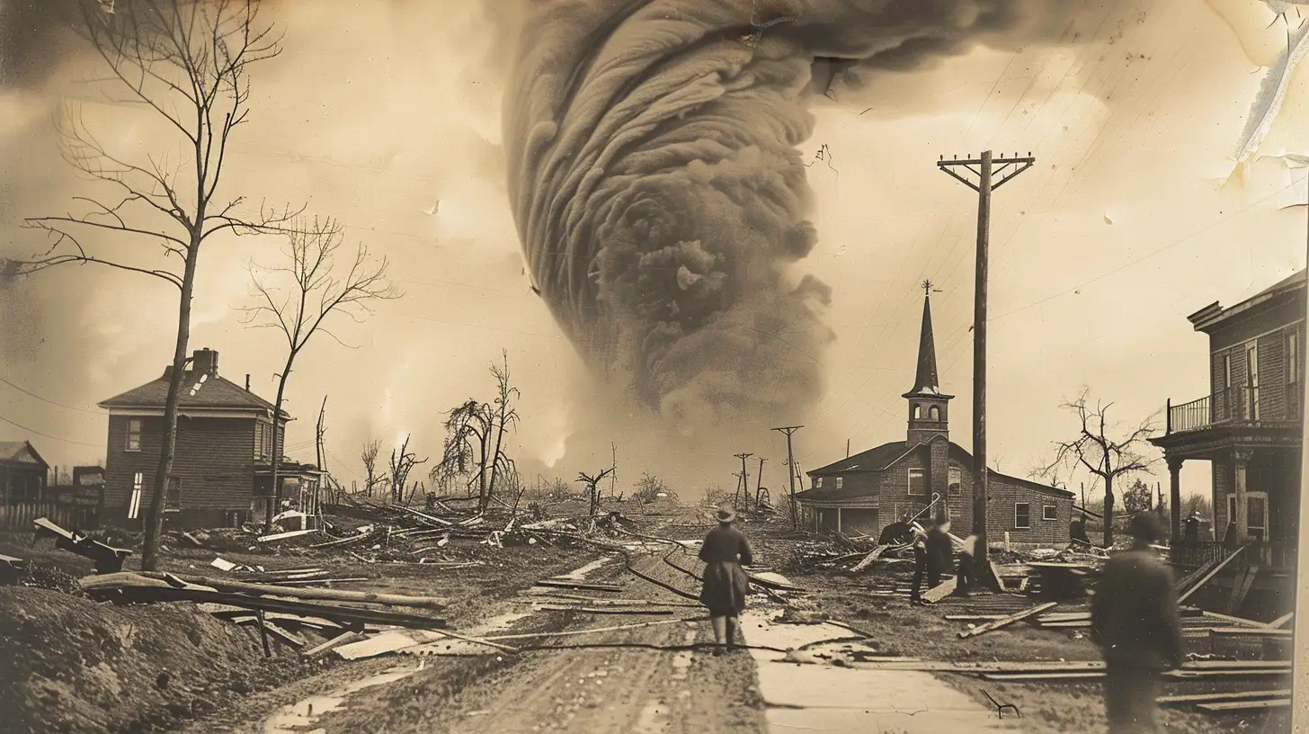 © History Oasis The Tri State Tornado