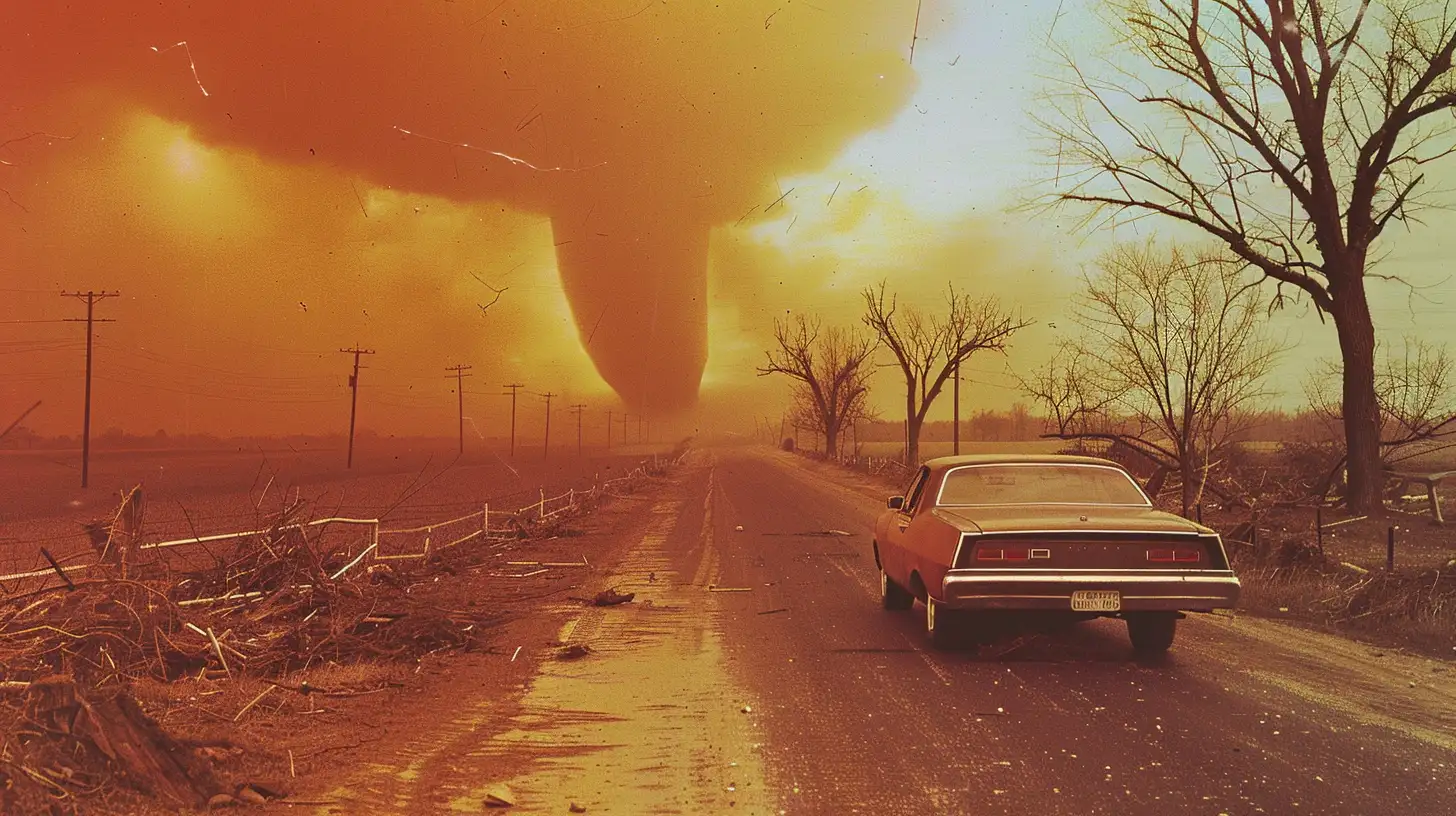 © History Oasis The 1974 Super Outbreak Tornado
