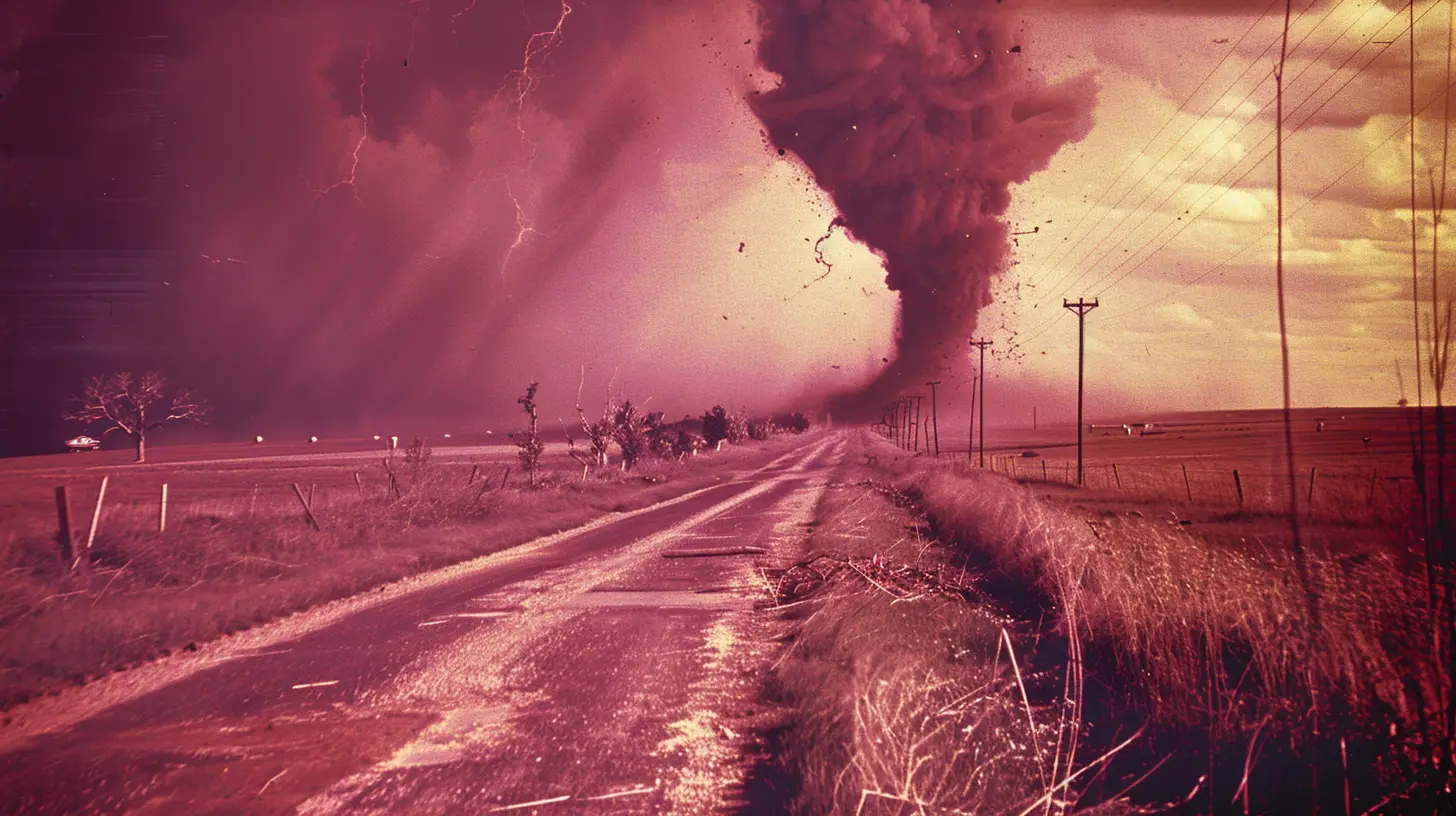 © History Oasis The 1991 Andover Tornado