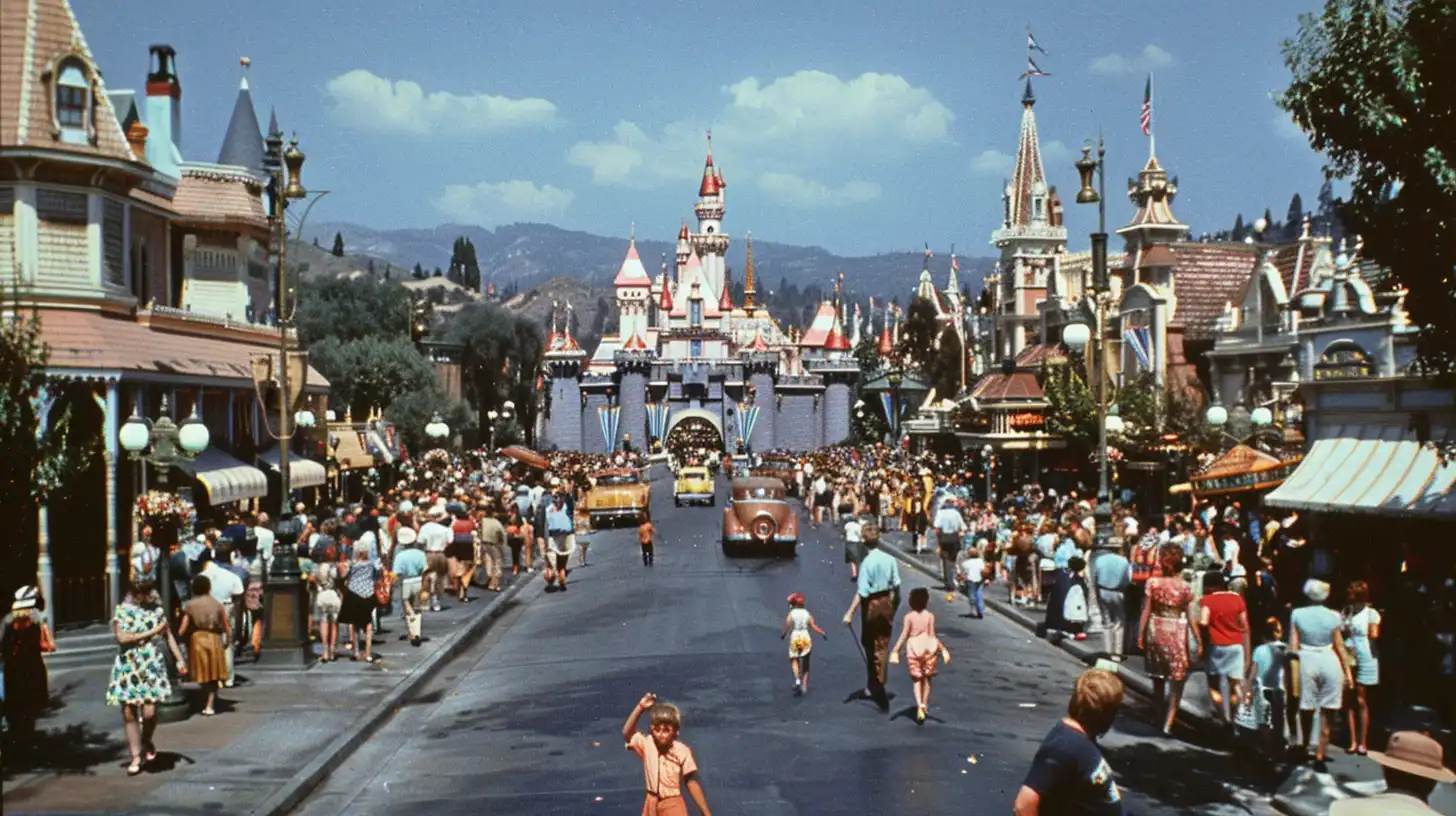 Disney Land Grand Opening