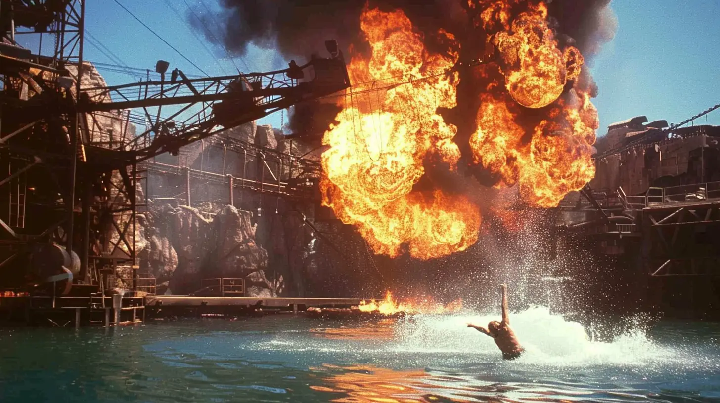 Waterworld Stunt Show Accident At Universal Studios